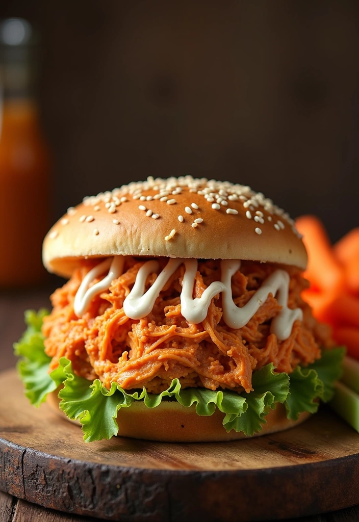 14 Slow Cooker Chicken Recipes That'll Make Dinner a Breeze! - 13. Buffalo Chicken