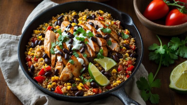 Southwestern Chicken Quinoa Skillet: 30-Minute Recipes for Dinner that Wow