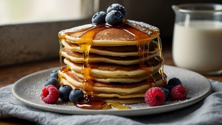 Easy Homemade Pancake Recipe: Breakfast Perfection in Minutes