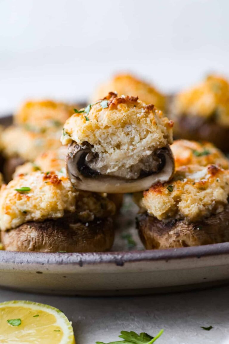 Delicious Crab Stuffed Mushrooms Recipe – Easy & Perfect for Appetizers
