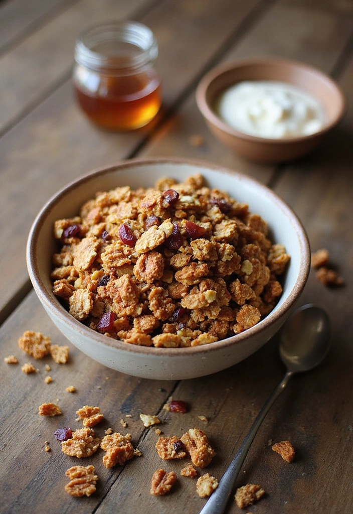 10 Nutritious Healthy Carrot Cake Recipes That Make Guilt-Free Indulgence Possible! - 10. Carrot Cake Granola