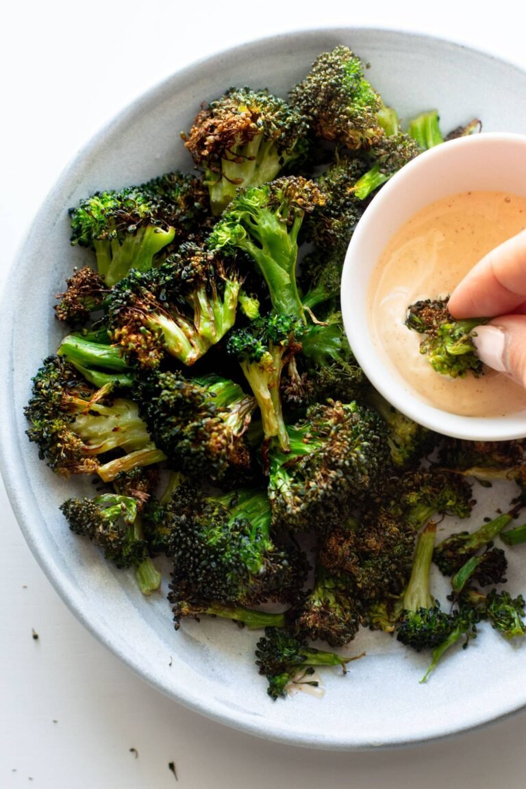 Crispy Air Fryer Broccoli Recipe – Quick, Healthy & Delicious