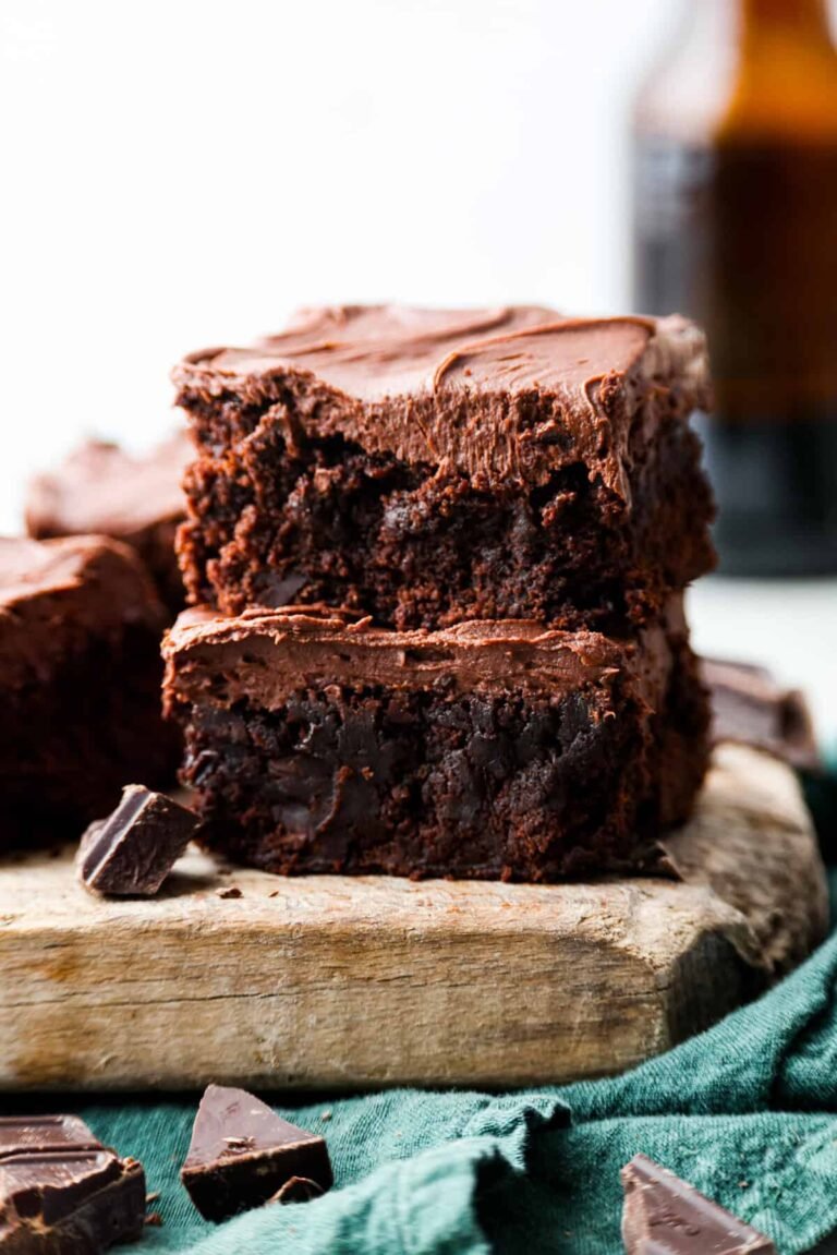 Rich & Fudgy Guinness Brownies – Easy St. Patrick’s Day Dessert