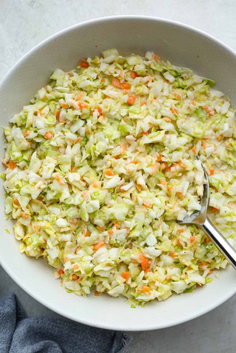 Copycat KFC Coleslaw Recipe – Creamy, Tangy & Easy to Make