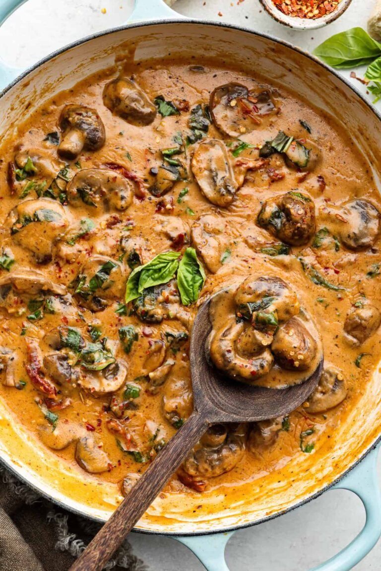 Marry Me Mushrooms – Creamy, Savory & Easy Side Dish Recipe