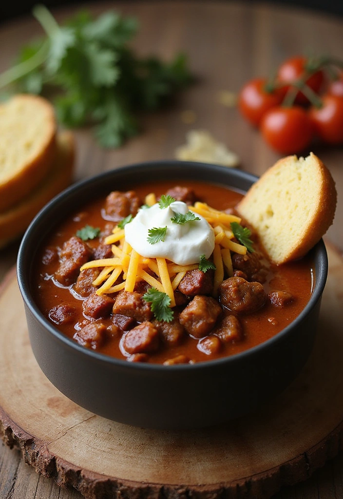 10 Ground Beef Recipes You Can Whip Up in 30 Minutes or Less (Perfect for Busy Weeknights!) - 5. Beef Chili in 30 Minutes