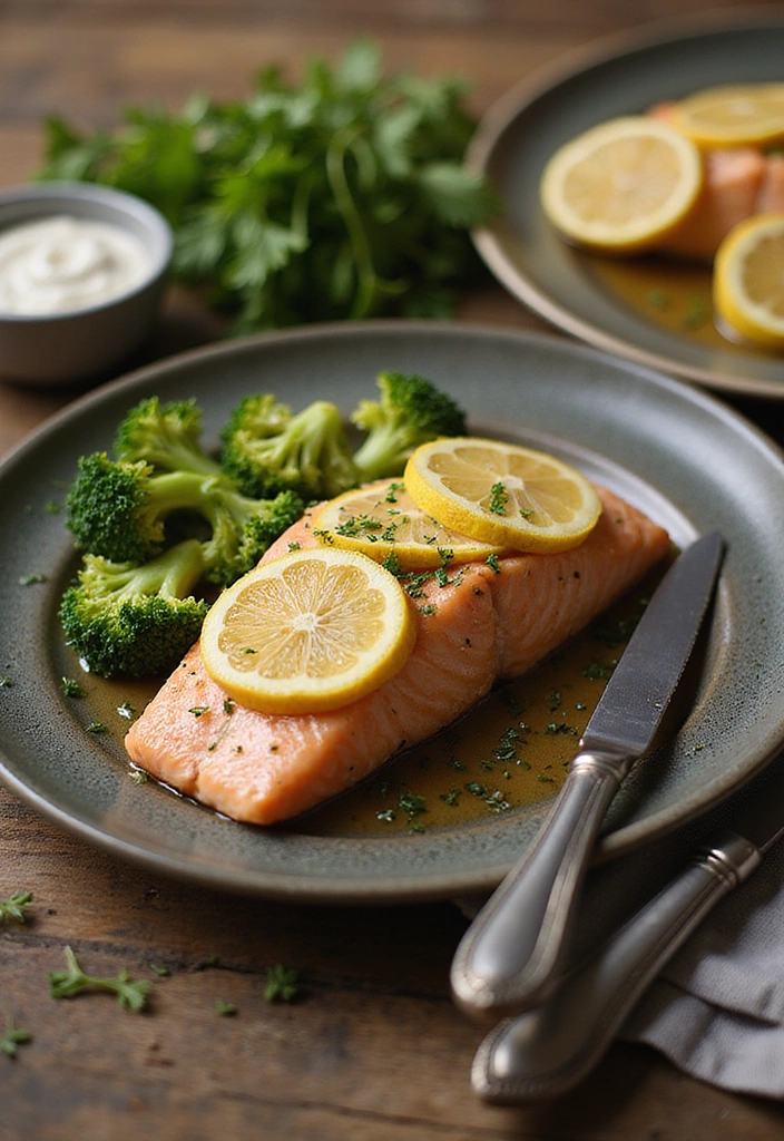10 Quick Spring Dinner Ideas That Will Impress Your Family (And Save You Time!) - 7. Lemon Garlic Butter Salmon