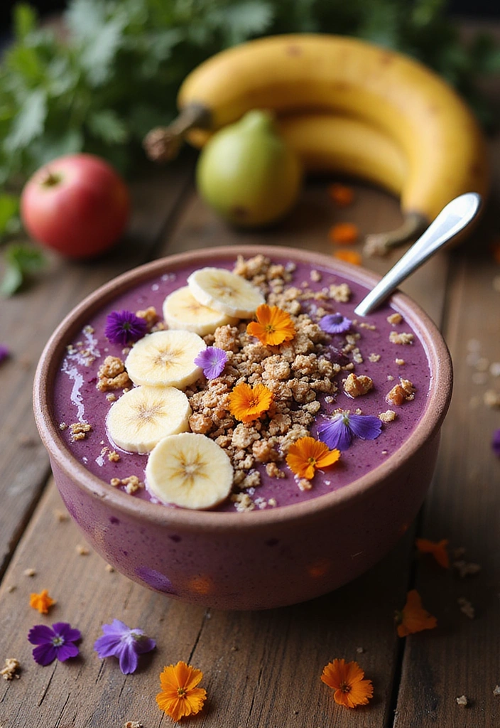 12 Irresistibly Delicious Mother Brunch Ideas That Will Make You the Favorite! - 3. Berry Smoothie Bowl