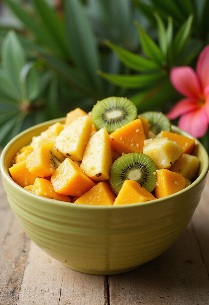 12 Irresistibly Delicious Mother Brunch Ideas That Will Make You the Favorite! - 7. Tropical Fruit Salad