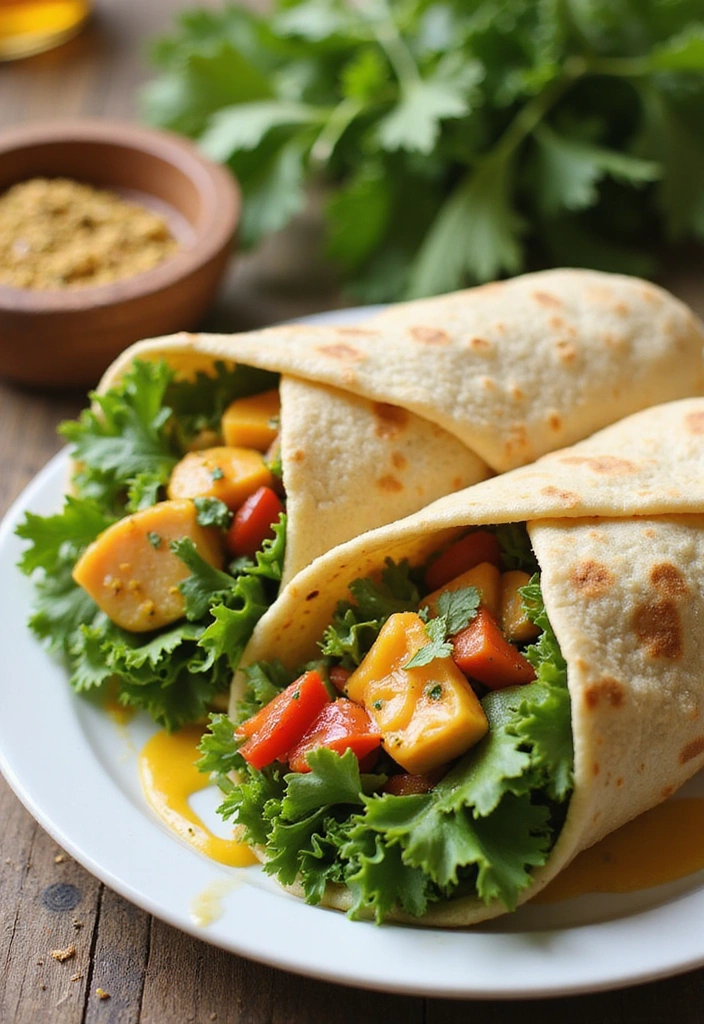 12 Quick Chicken Dinner Ideas for Busy Weeknights (You’ll Love #5!) - 3. Honey Mustard Chicken Wraps