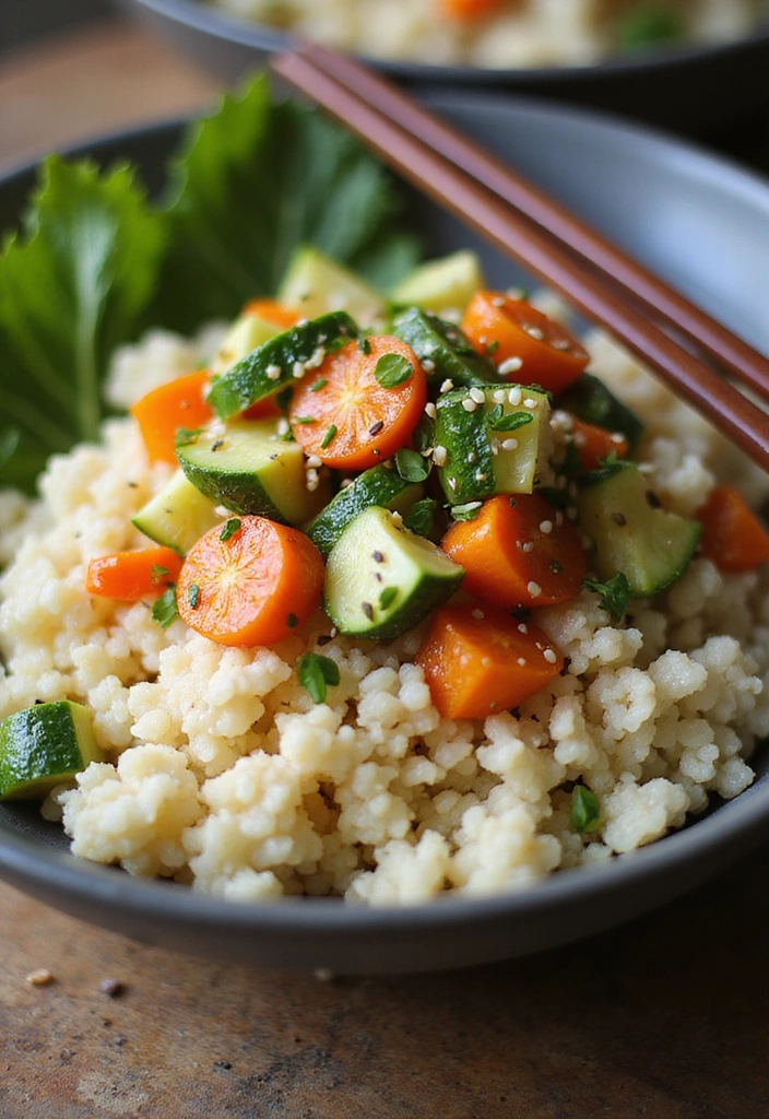14 Meal Prep Ideas That Make Healthy Eating a Breeze (You’ll Thank Me Later!) - 13. Cauliflower Rice Bowls