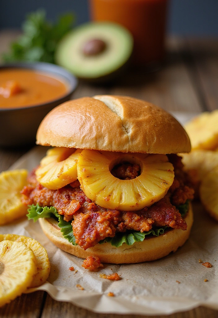 15 Au Ju Sandwiches That Will Make Family Dinner a Hit (Even the Kids Will Love #6!) - 14. Caribbean Au Ju Sandwich