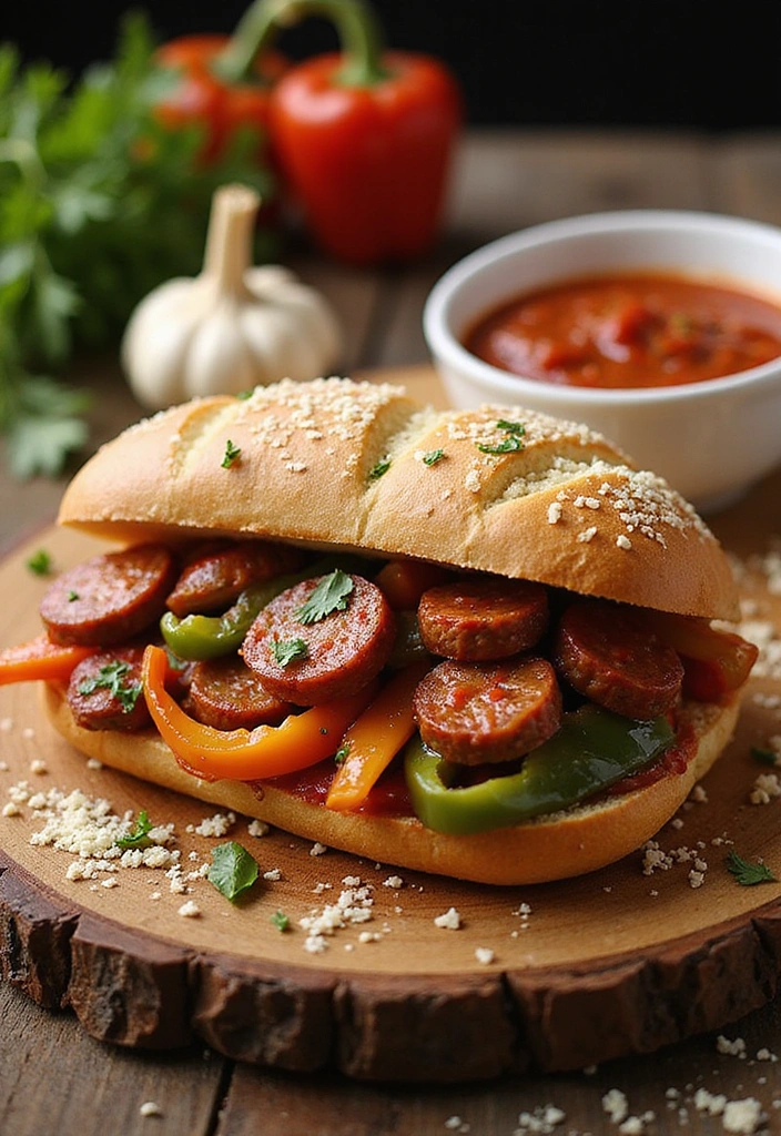 15 Au Ju Sandwiches That Will Make Family Dinner a Hit (Even the Kids Will Love #6!) - 2. Italian Au Ju Sandwich