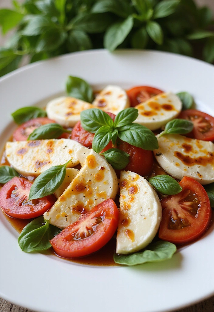 15 Irresistible Mother's Day Salad Ideas That'll Steal Her Heart (You Won't Believe #7!) - 6. Caprese Salad with a Twist