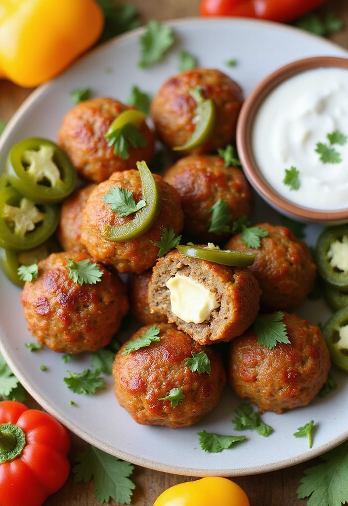 15 Irresistible Mozzarella Stuffed Meatballs That'll Make Your Guests Beg for the Recipe! - 2. Spicy Italian Mozzarella Meatballs
