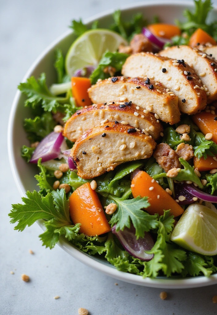 21 Healthy Dinner Ideas That Are So Easy, You'll Have Dinner Ready in 30 Minutes! - 14. Asian Chicken Salad