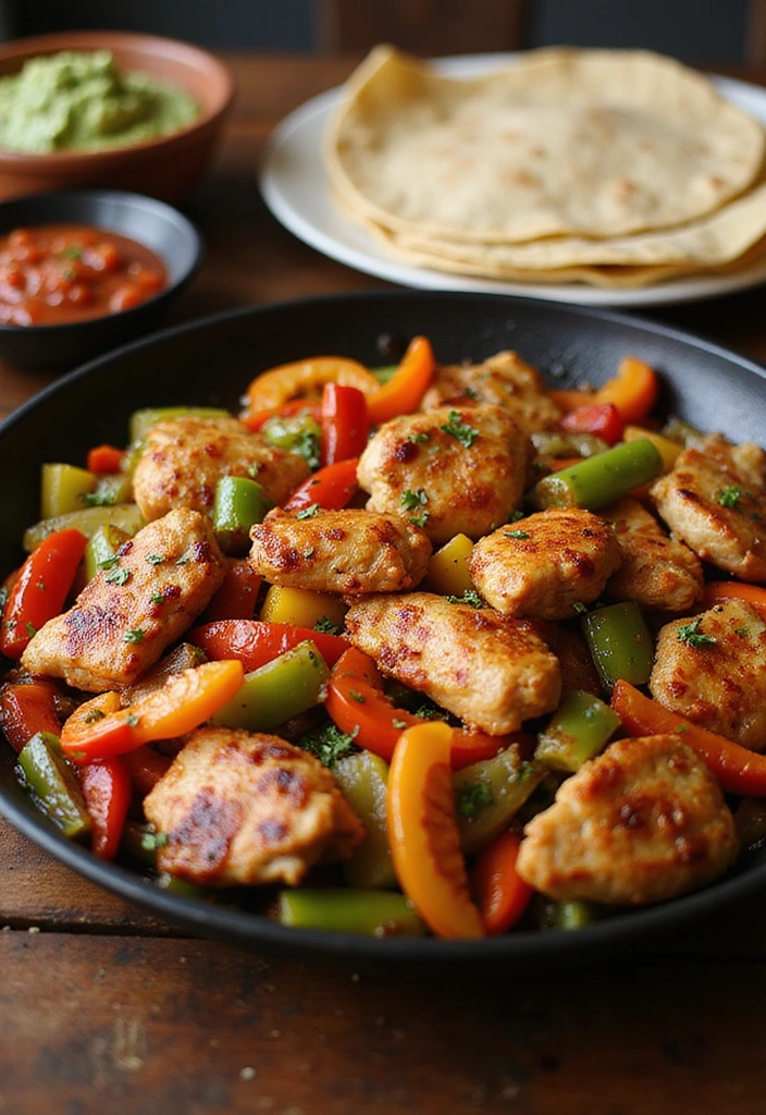 21 Healthy Dinner Ideas That Are So Easy, You'll Have Dinner Ready in 30 Minutes! - 16. Chicken Fajitas
