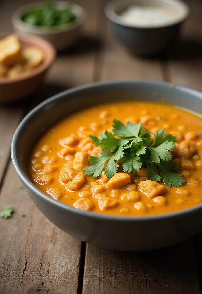 21 Healthy Dinner Ideas That Are So Easy, You'll Have Dinner Ready in 30 Minutes! - 7. Coconut Curry Lentil Soup