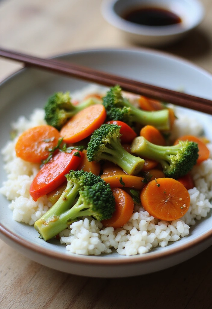 25 Cheap Dinner Recipes That Taste Gourmet (You’ll Be Shocked by #12!) - 4. Vegetable Stir-Fry with Rice