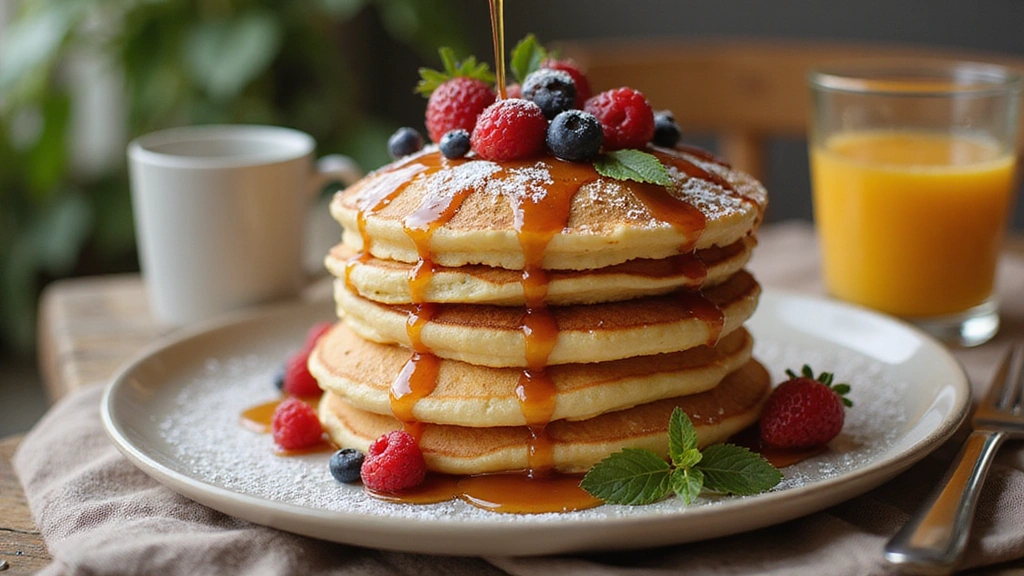 Fluffy Healthy Pancakes: A Delicious Start to Your Day