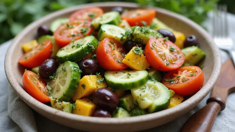 Low Carb Mediterranean Veggie Bowl: Healthy and Delicious
