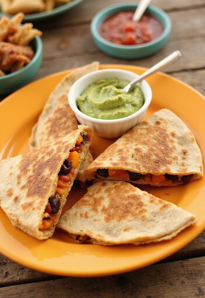 10 Healthy Meals You Can Whip Up in 15 Minutes (Your Taste Buds Will Thank You!) - 9. Sweet Potato & Black Bean Quesadillas