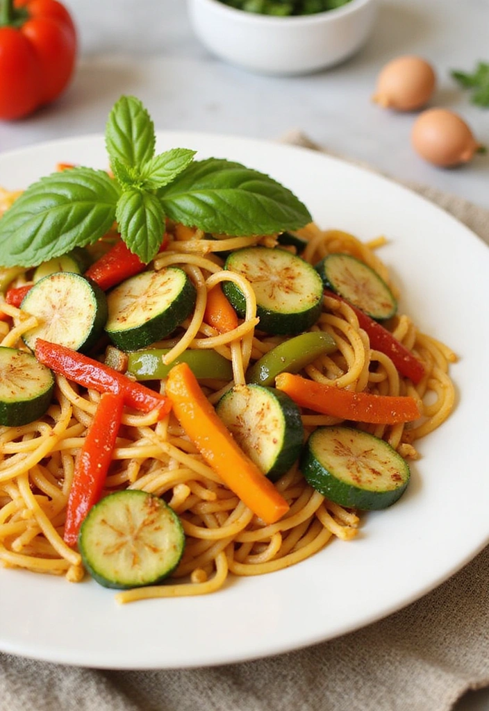 10 Quick Pasta Recipes That Will Save Your Weeknight Dinners! - 7. Quick Veggie Pasta
