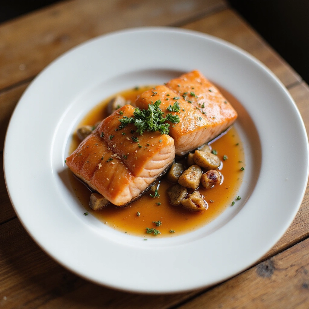 How to Make Flavorful Baked Salmon with Lemon and Herbs for Gestational Diabetes - Step 9: Rest and Serve