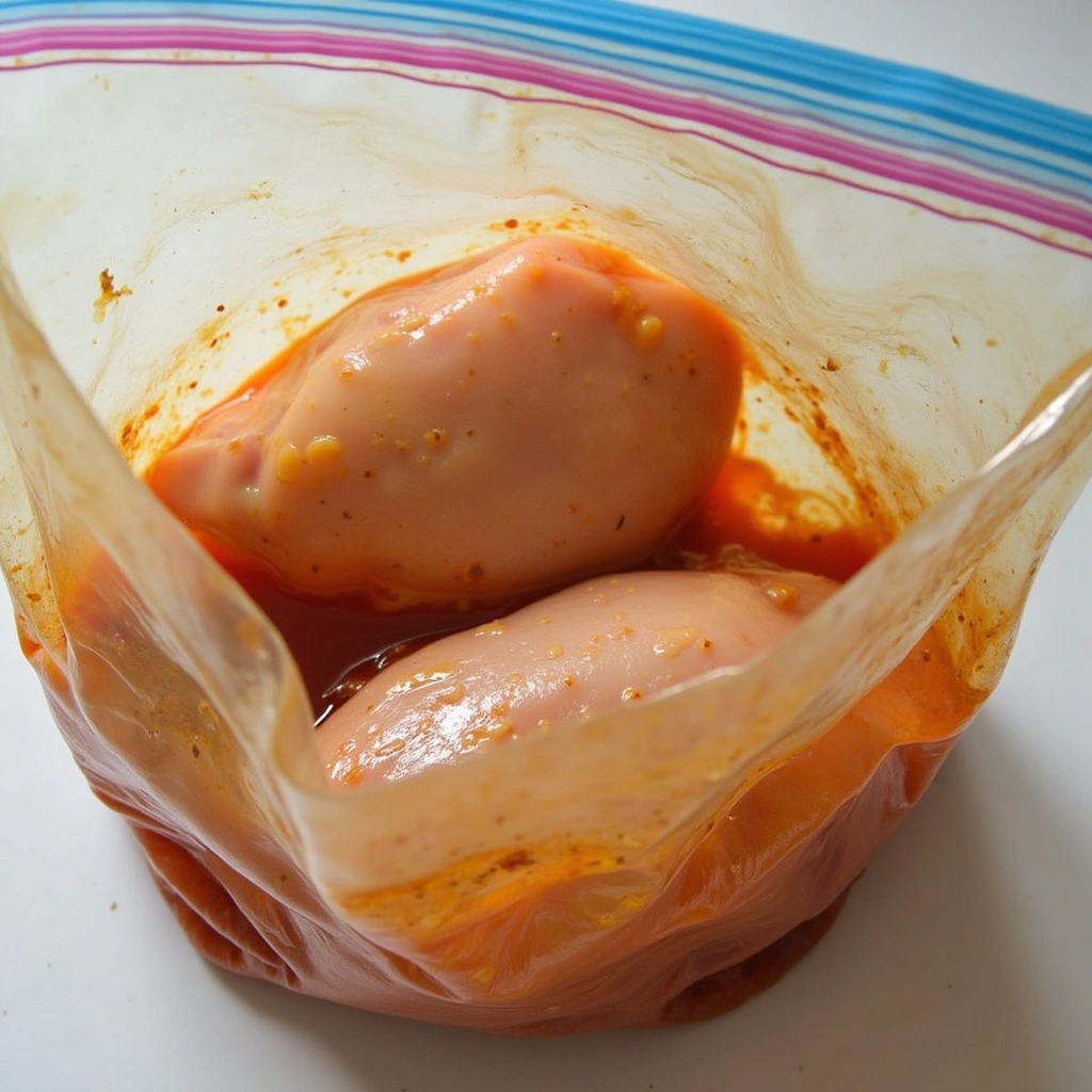 How to Make Juicy Garlic Herb Chicken: A Flavor Explosion - Step 2: Marinate Chicken