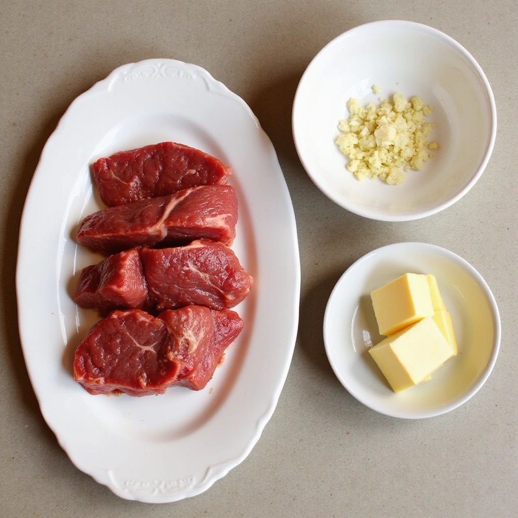 Savory Garlic Butter Steak Bites: Quick and Delicious - Step 1: Prepare Ingredients
