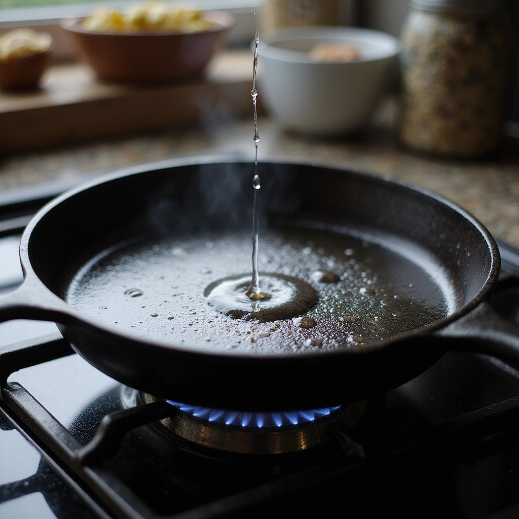 Savory Garlic Butter Steak Bites: Quick and Delicious - Step 2: Heat the Skillet