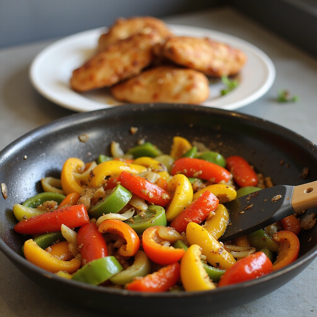 Sweet and Sour Chicken Recipe: Quick, Easy, and Family-Friendly - Step 6: Sauté Vegetables