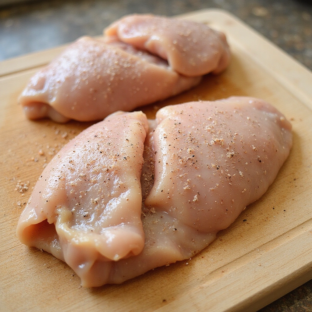 Creamy Alfredo Chicken: A Decadent Dinner Recipe You’ll Love - Step 2: Season the Chicken