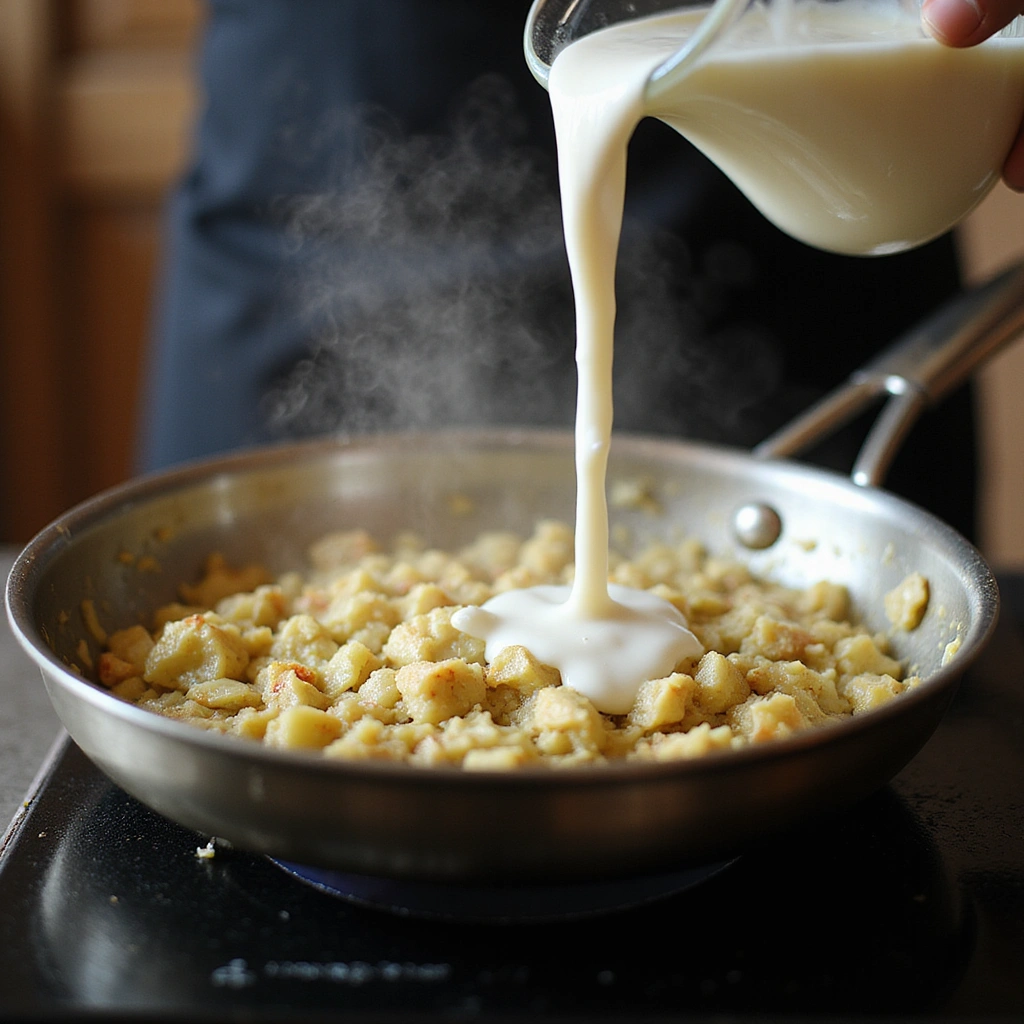 Creamy Alfredo Chicken: A Decadent Dinner Recipe You’ll Love - Step 4: Remove Chicken and Make Sauce