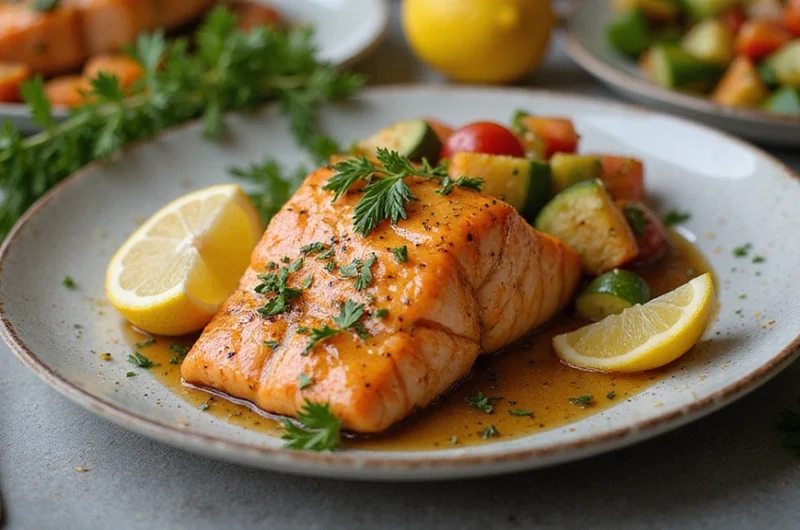 Honey Mustard Glazed Salmon: A Sweet and Savory Treat