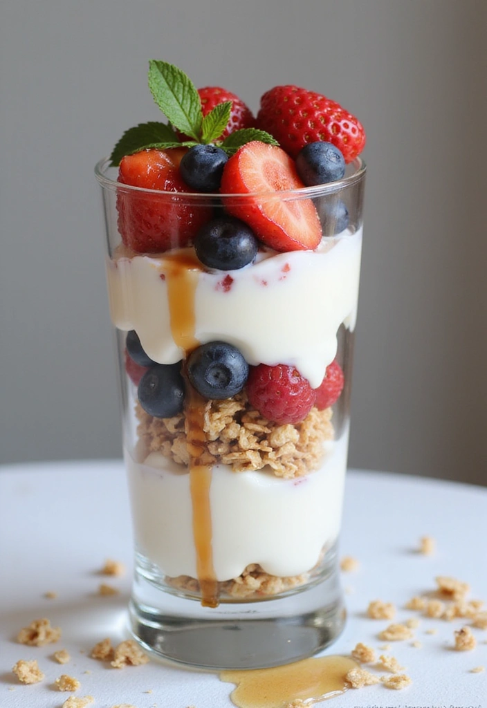 12 Healthy Meals You Can Make in 20 Minutes or Less (Your Taste Buds Will Thank You!) - 4. Greek Yogurt Parfait
