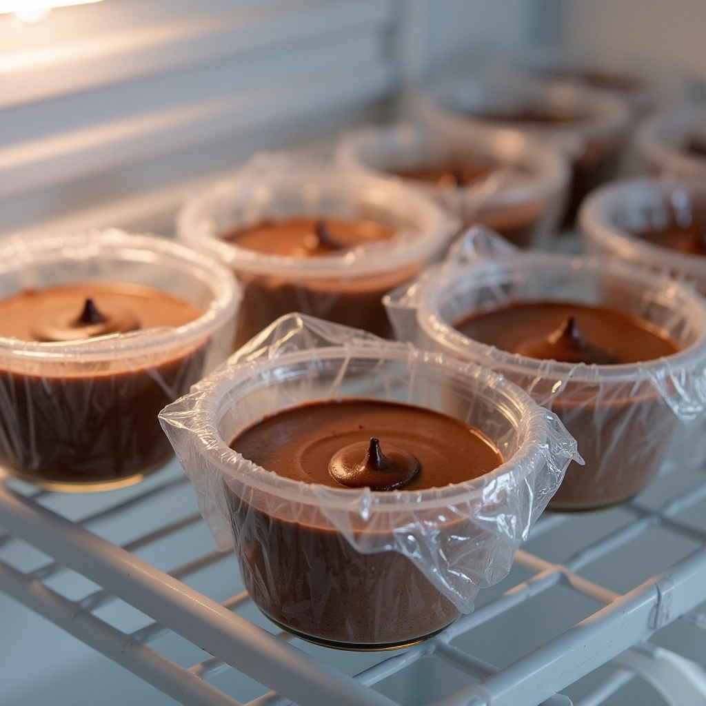 Decadent Vegan Chocolate Mousse: Rich and Guilt-Free Indulgence - Step 6: Chill the Mousse