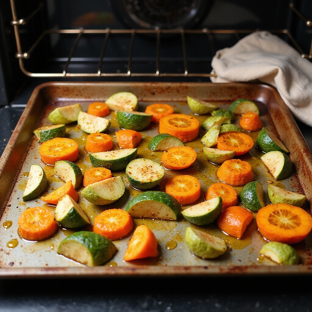 Easy Vegan Buddha Bowl: A Colorful and Nutritious Meal Prep Idea - Step 3: Roast Vegetables