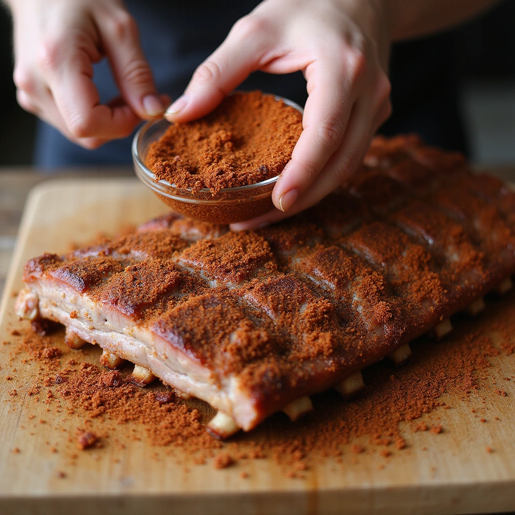 Fall-Off-The-Bone BBQ Ribs: The Ultimate Grilling Recipe - Step 3: Apply Dry Rub