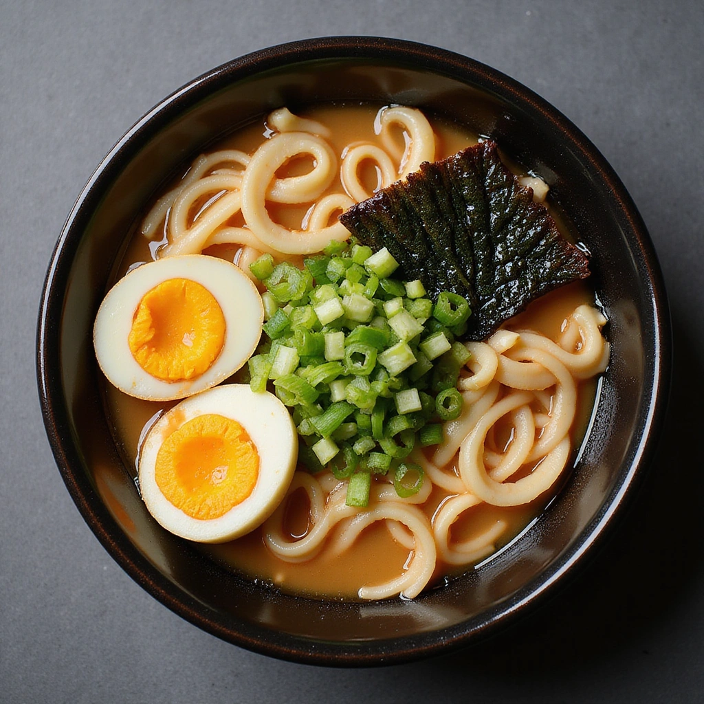 Japanese Ramen Noodle Soup: A Bowl of Comfort and Flavor - Step 5: Assemble the Ramen Bowl