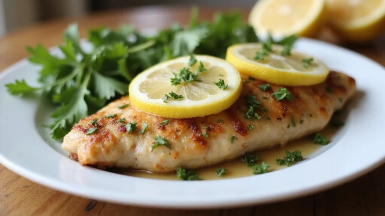 Juicy Lemon Herb Chicken Breast: A Zesty and Flavorful Delight