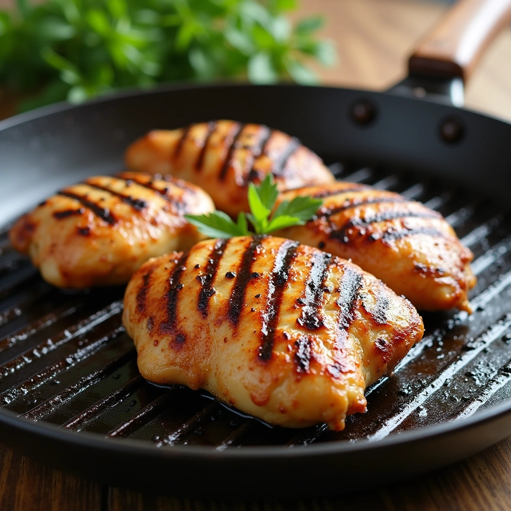 Juicy Lemon Herb Chicken Breast: A Zesty and Flavorful Delight - Step 4: Cook the Chicken
