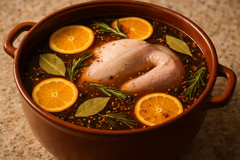 how to brine a turkey