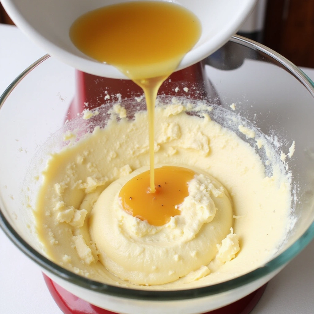 Perfectly Fluffy Banana Bread: Your New Go-To Recipe - Step 5: Add Eggs and Vanilla