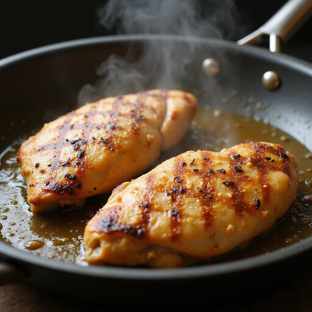 Quick and Easy 30-Minute One-Pan Lemon Garlic Chicken - Step 3: Sear the Chicken