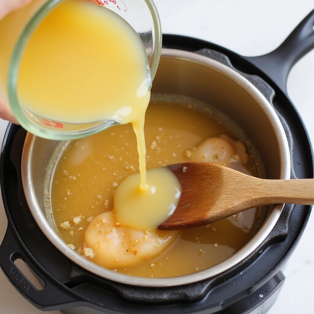 Quick and Easy 30-Minute One-Pan Lemon Garlic Chicken - Step 5: Deglaze the Pan