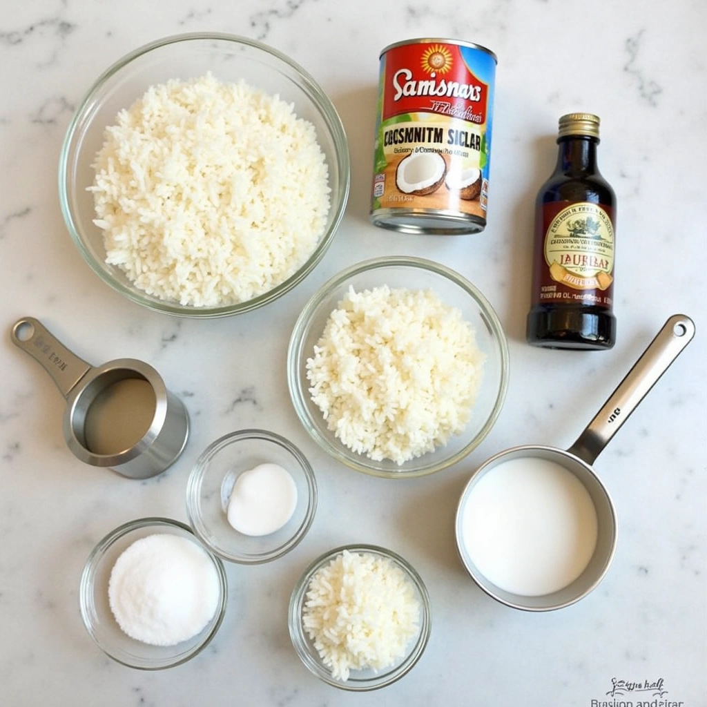 Rich and Creamy Coconut Rice Pudding: A Dessert to Satisfy Your Sweet Tooth - Step 1: Prepare the Ingredients