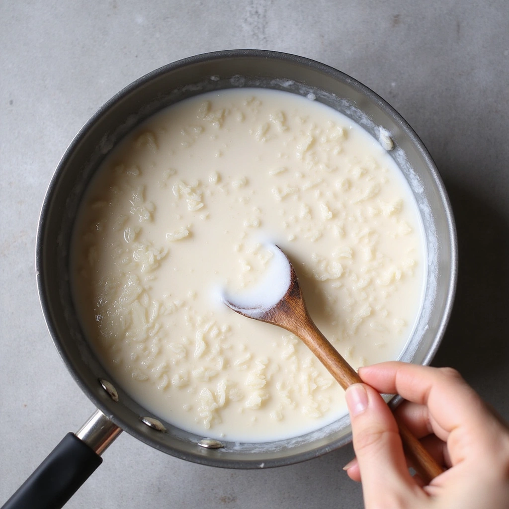 Rich and Creamy Coconut Rice Pudding: A Dessert to Satisfy Your Sweet Tooth - Step 2: Combine the Ingredients