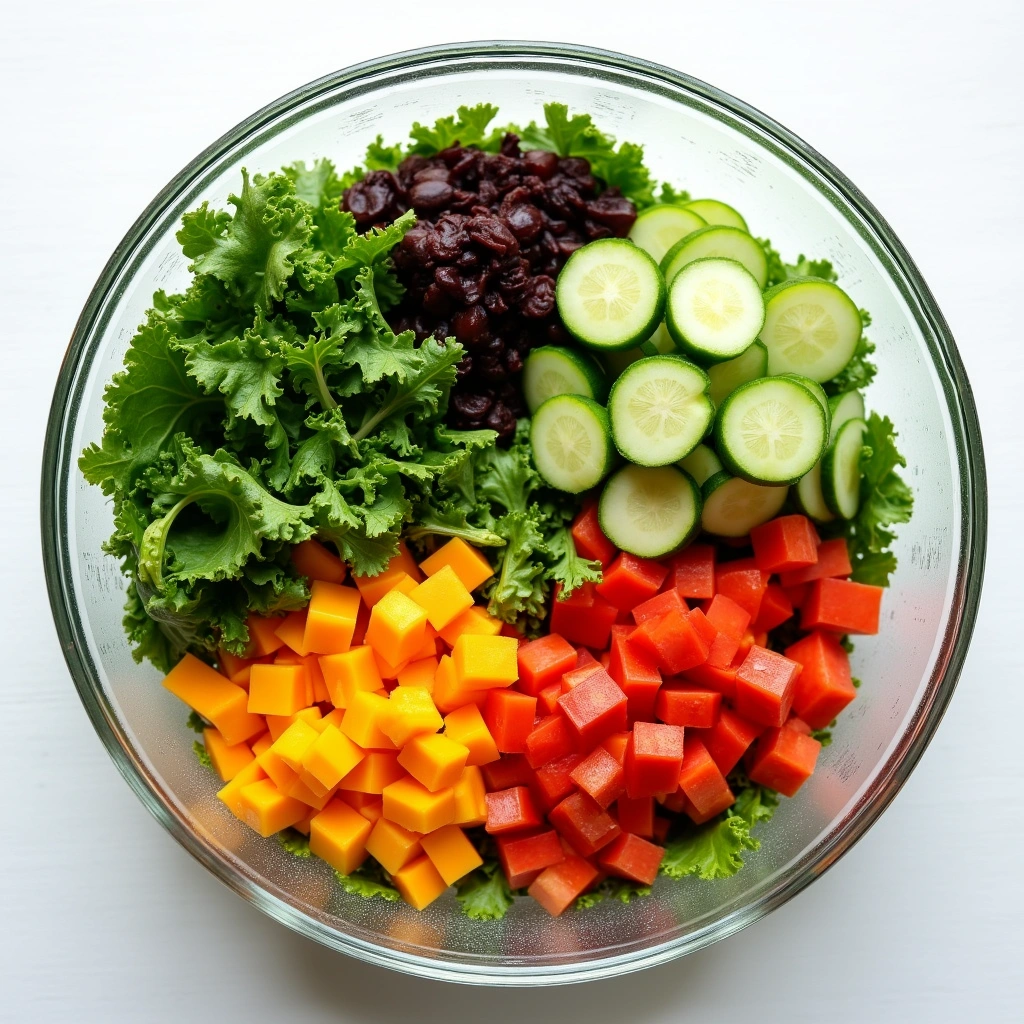 Spring Garden Salad with Citrus Vinaigrette: A Fresh and Zesty Delight - Step 3: Assemble the Salad