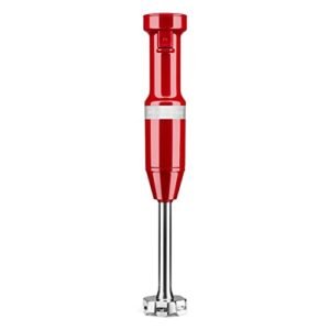 KitchenAid Variable Speed Corded Hand Blender KHBV53, Empire Red